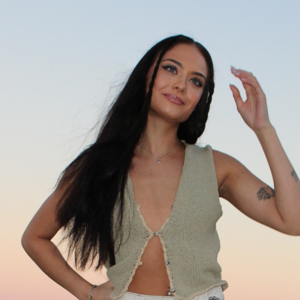 Knit vest top